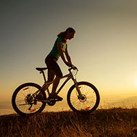 Cycle of Life Adventures | Bike at Sunset